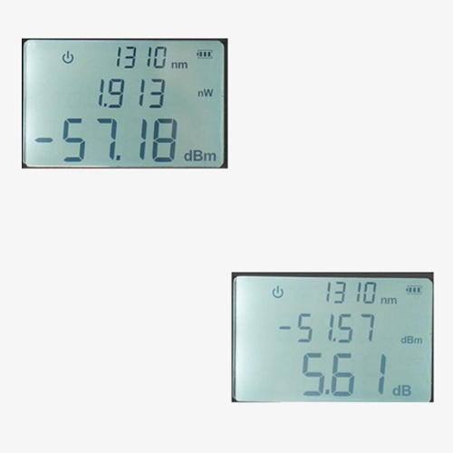 Handheld fiber optic power meter details