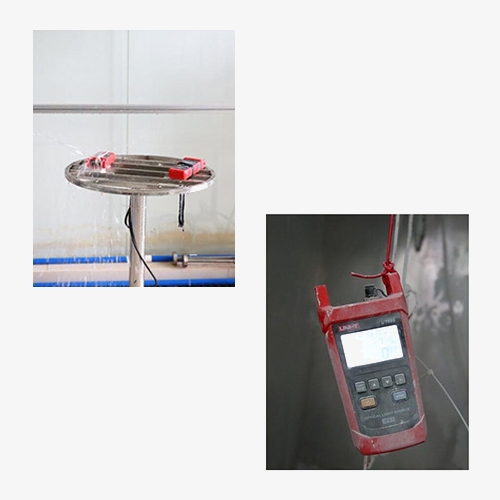 Handheld fiber optic power meter function