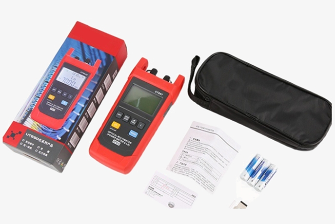 Handheld fiber optic power meter packing list