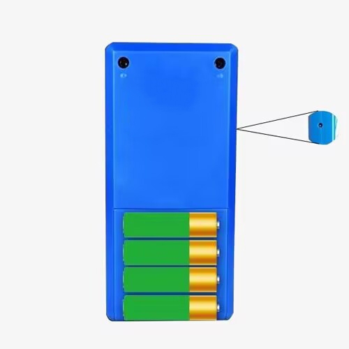 Handheld rechargeable digital magnetic field meter power details