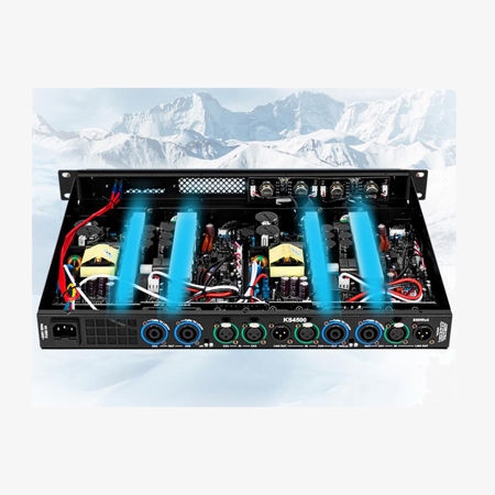 Hifi bass power amplifier heat dissipation