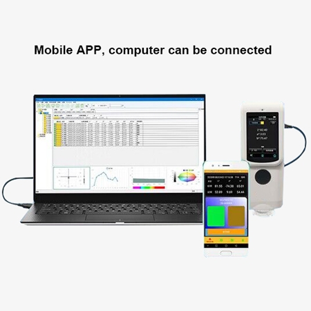 Lab colorimeter with bluetooth