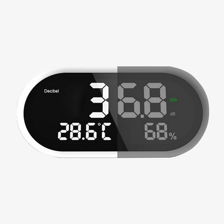 LED display decibel meter details