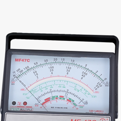 Mini analog multimeter details