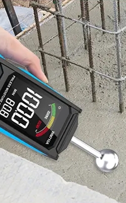 Non destructive moisture meter for cement moisture