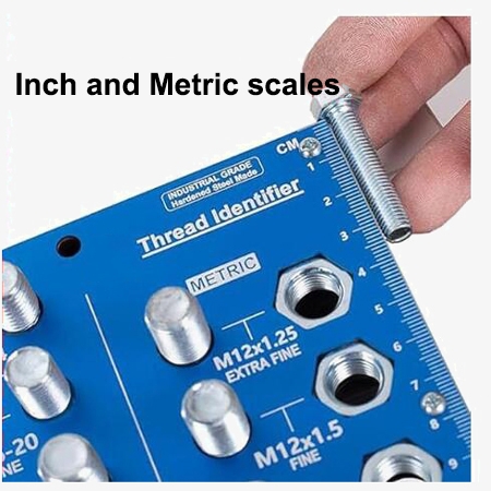 Nut and bolt thread checker details