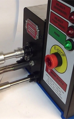 Nut and bolt thread checker for thread verification