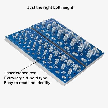 Nut and bolt thread checker