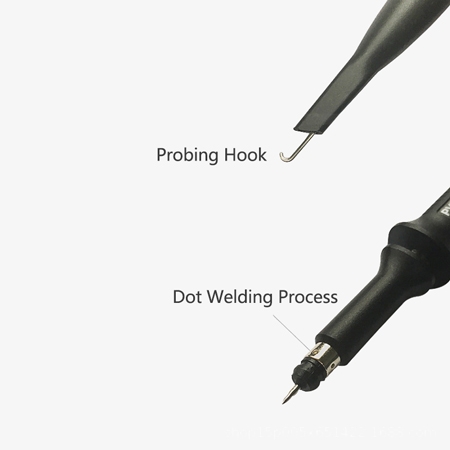 Passive oscilloscope voltage probe details