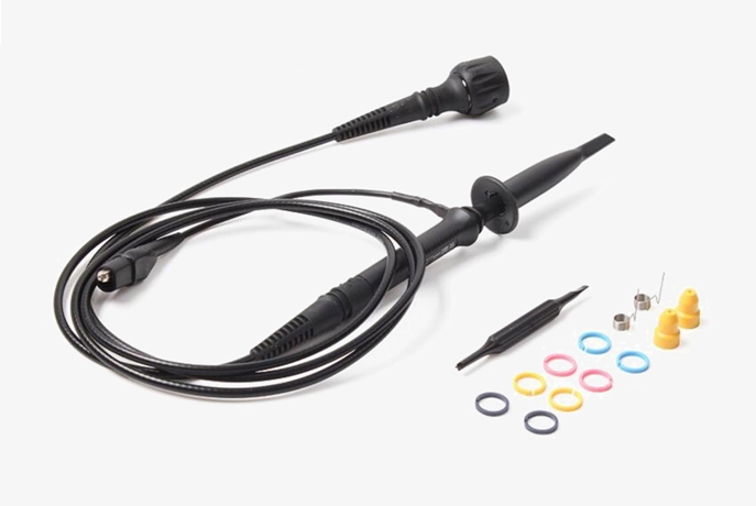 Passive oscilloscope voltage probe packing list