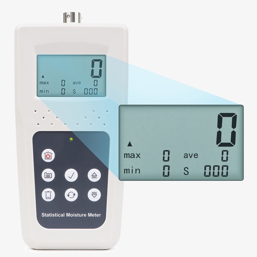 Pin moisture meter for textile details