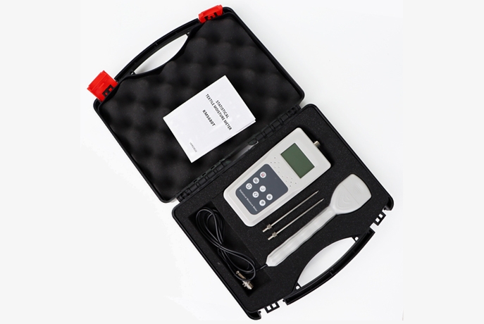 Pin moisture meter for textile packing list