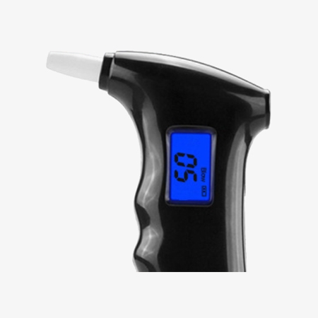 Portable alcohol breath tester details