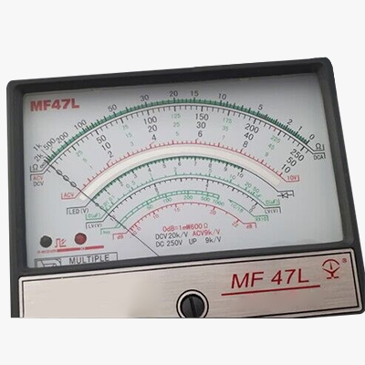 Portable analog multimeter