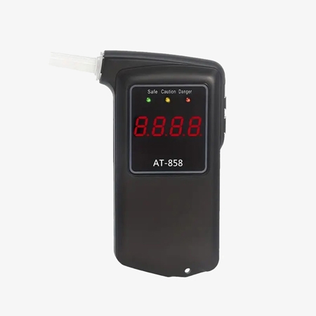 Portable breathalyzer for personal use