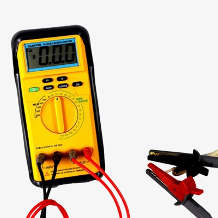 Portable cable length meter