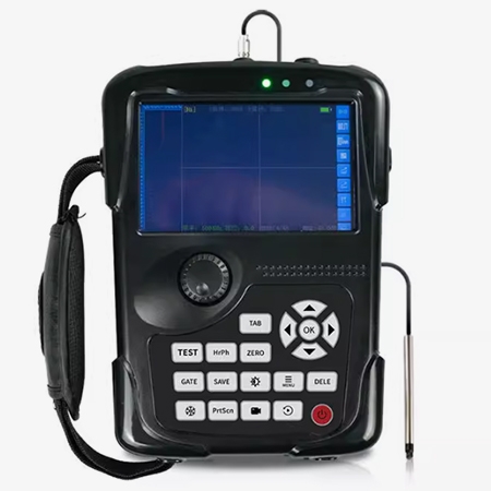 Portable eddy current flaw detector