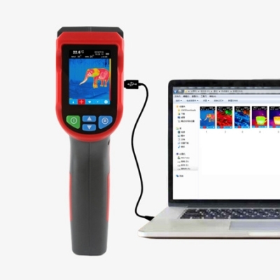 Portable infrared thermal imaging camera for home connect with computer