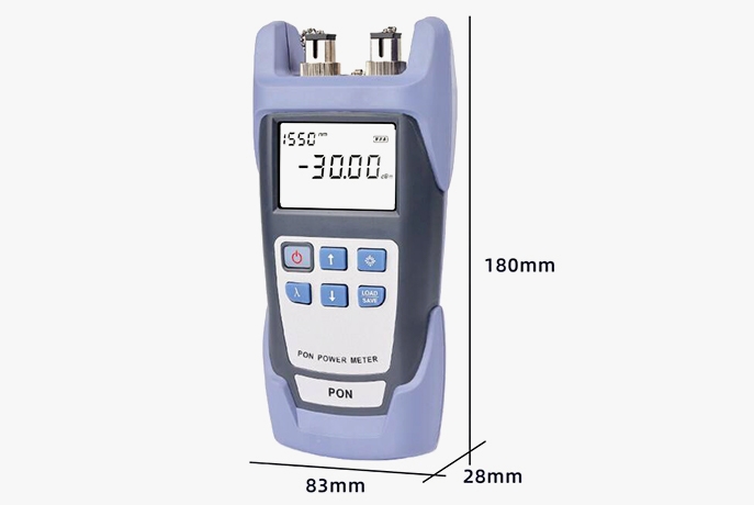 Portable pon optical power meter dimension