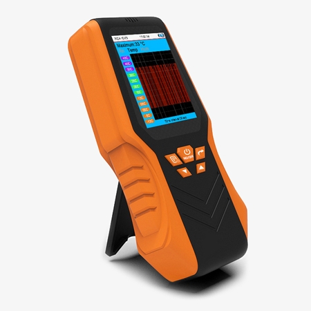 Portable radon detector