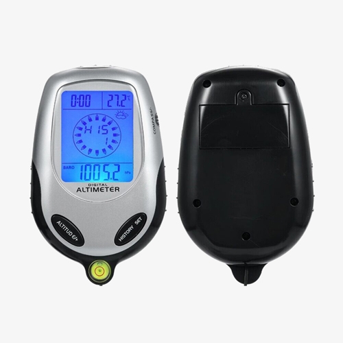 Portable waterproof digital altimeter barometer
