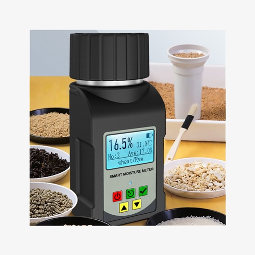 Rapid moisture meter for grain