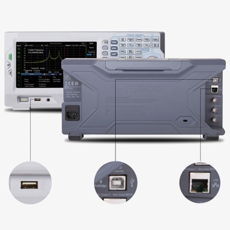 Digital spectrum analyzer detail