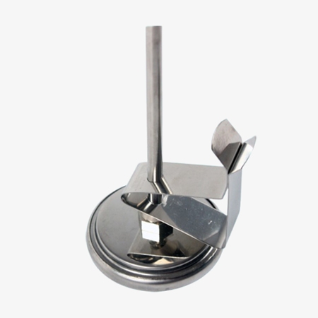 Stainless steel soil thermometer probe side view