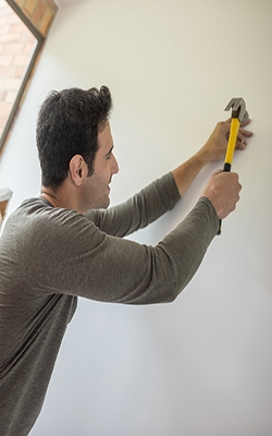 Stud finder application for diy home project