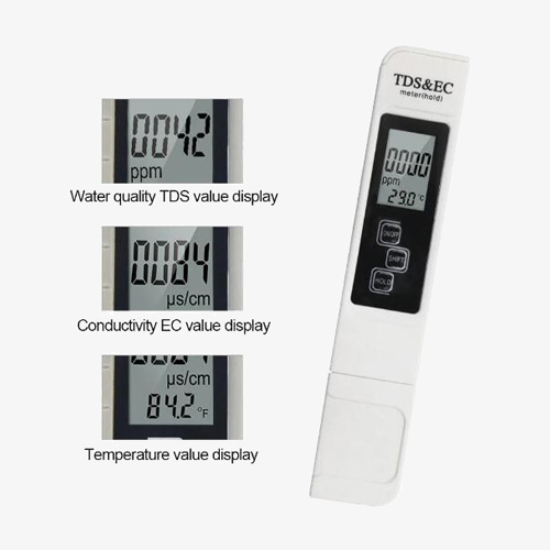 Tds ec water quality tester measurement details