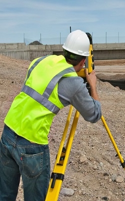 Total station construction layout