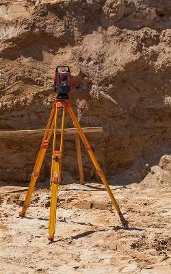 Total station surveying