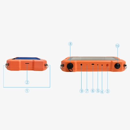 Water pipe leakage detector structure